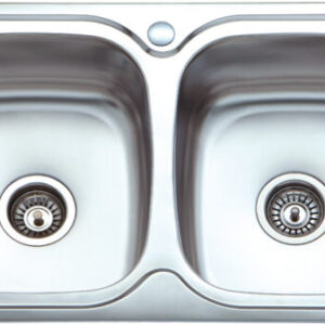 ΝΕΡΟΧ.ΑΝΟΞ 2 ΓΟΥΡΝΕΣ ΣΥΜΜΕΤΡΙΚΕΣ 820x500x180mm ECO SINK