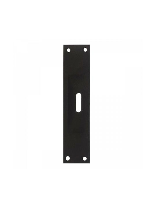555 blk Χούφτα Πόρτας 555 με οπή 158mm Μαύρο