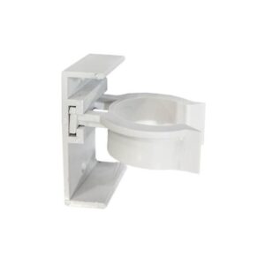 Κλιπ μπάζας λευκό