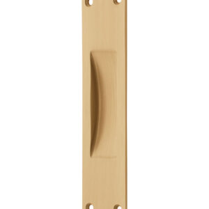 Zogometal 230 Χούφτα Πόρτας χωρίς Οπή 158mm Χρυσό Ματ