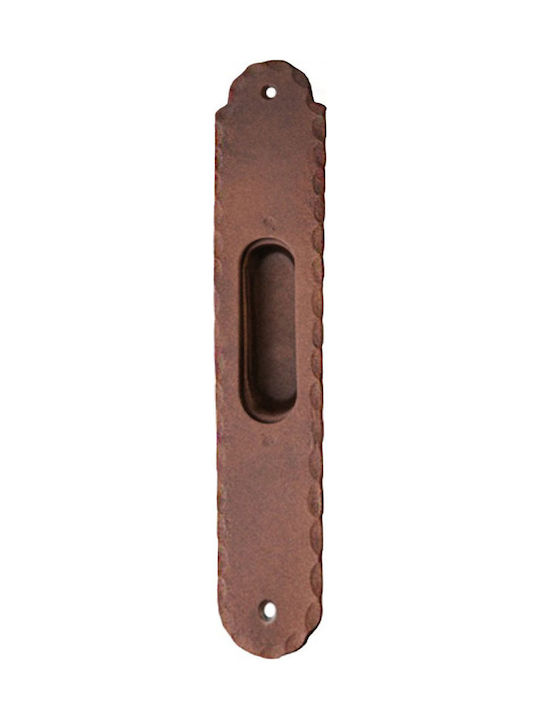zogo135antiqlkNO Zogometal 135 Χούφτα Πόρτας χωρίς Οπή 235mm Αντικέ Μπρονζέ