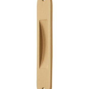 Zogometal 219 Χούφτα Πόρτας χωρίς Οπή 178mm Χρυσό Ματ