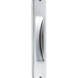 Zogometal 219 Χούφτα Πόρτας χωρίς Οπή 178mm Νίκελ Ματ