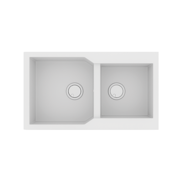 804 30 Bianco Νεροχύτης Sanitec Ultra Granite 804
