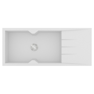 30 BIANCO Νεροχύτης Sanitec Ultra Granite 817 (116Χ50)